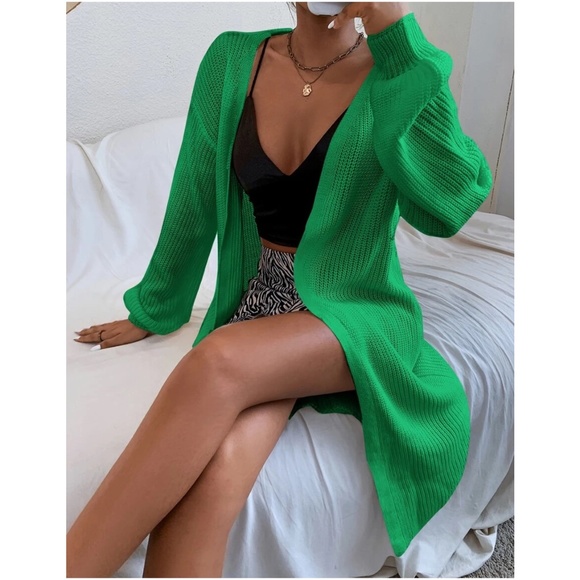 BellanBlue Sweaters - Cozy Open Front Knit Oversized Cardigan